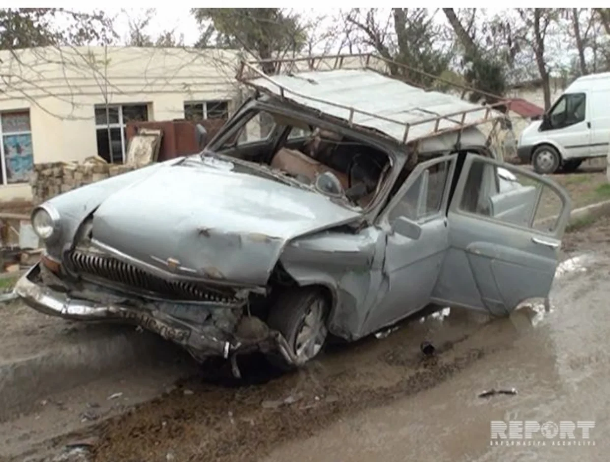 Salyanda yol qəzası baş verib, 4 nəfər xəsarət alıb - YENİLƏNİB