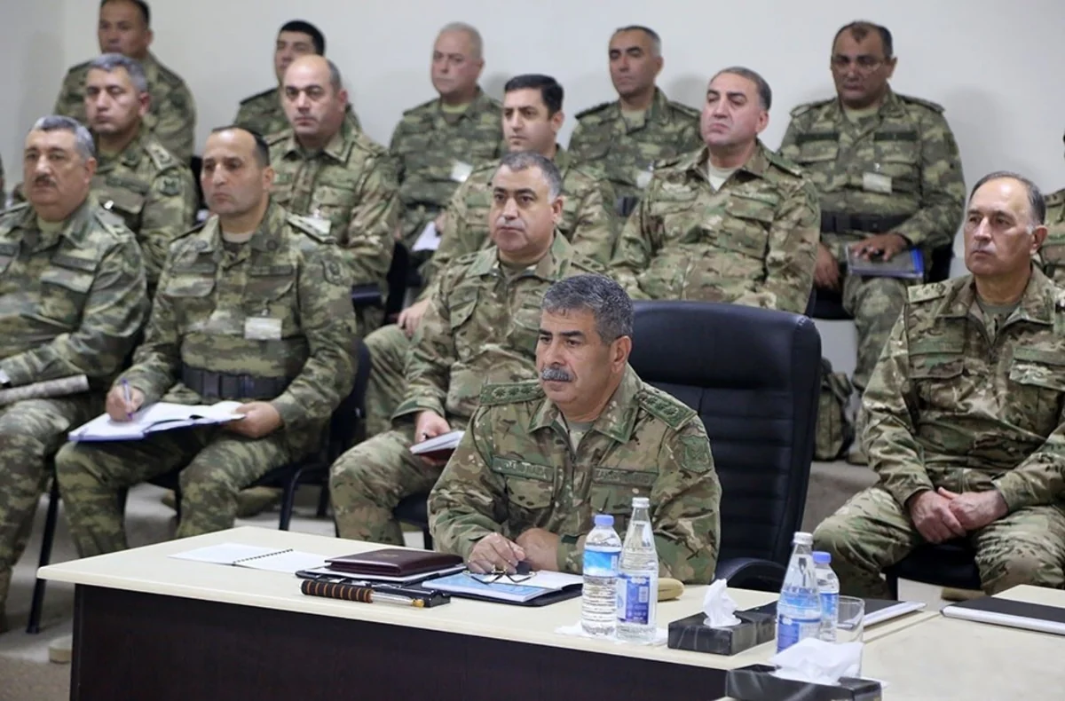 Zakir Hasanov holds consultations on large-scale exercises - VIDEO