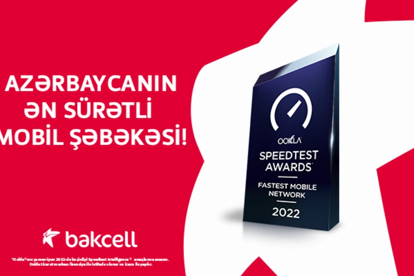 “Bakcell” Azərbaycanın ən sürətli mobil şəbəkəsidir
