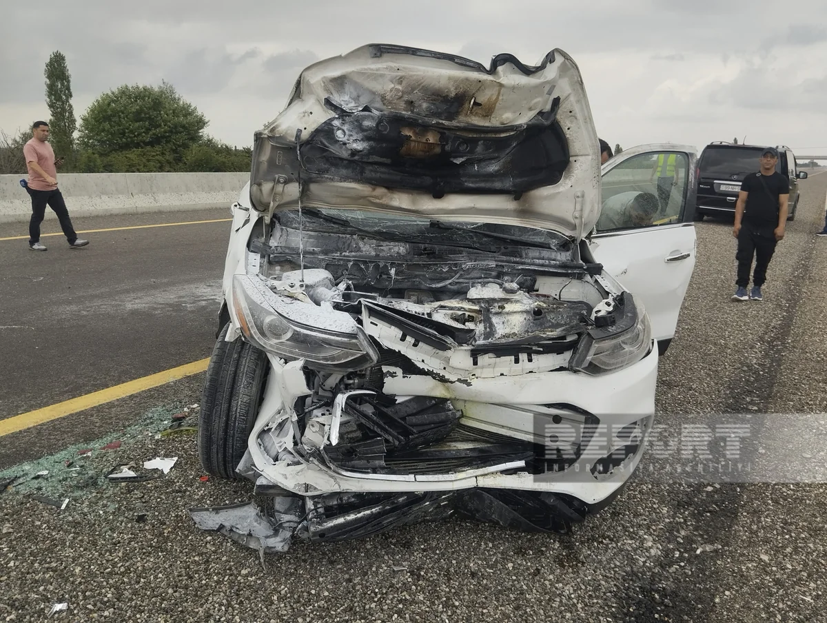 Ödənişli yolda qəzada xəsarət alan səkkiz nəfərin kimliyi məlum olub - YENİLƏNİB