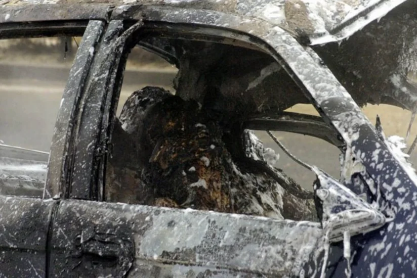 В Москве сгорели восемь автомобилей