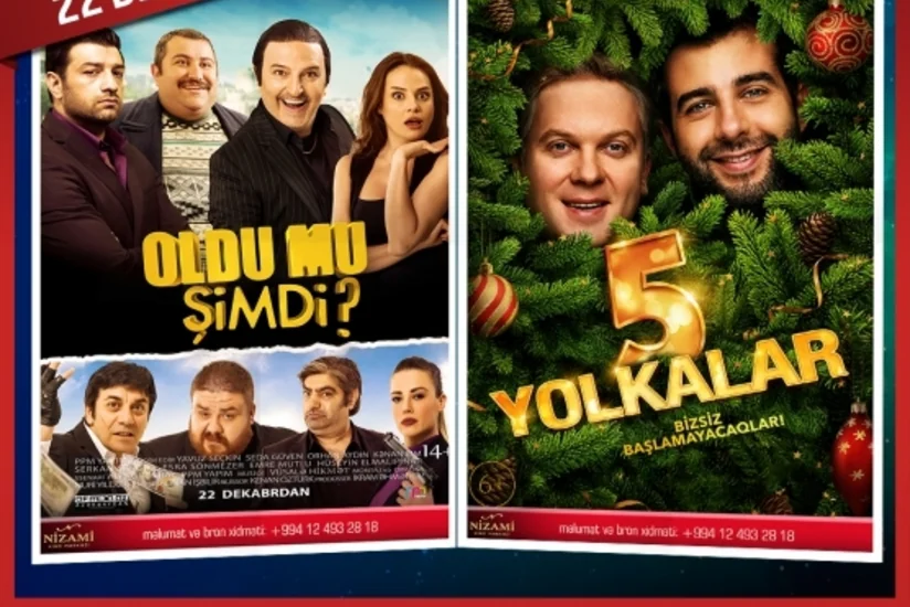 Nizami Kino Mərkəzində Elki 5 və Oldu mu şimdi? filmlərinin nümayişinə başlanıb