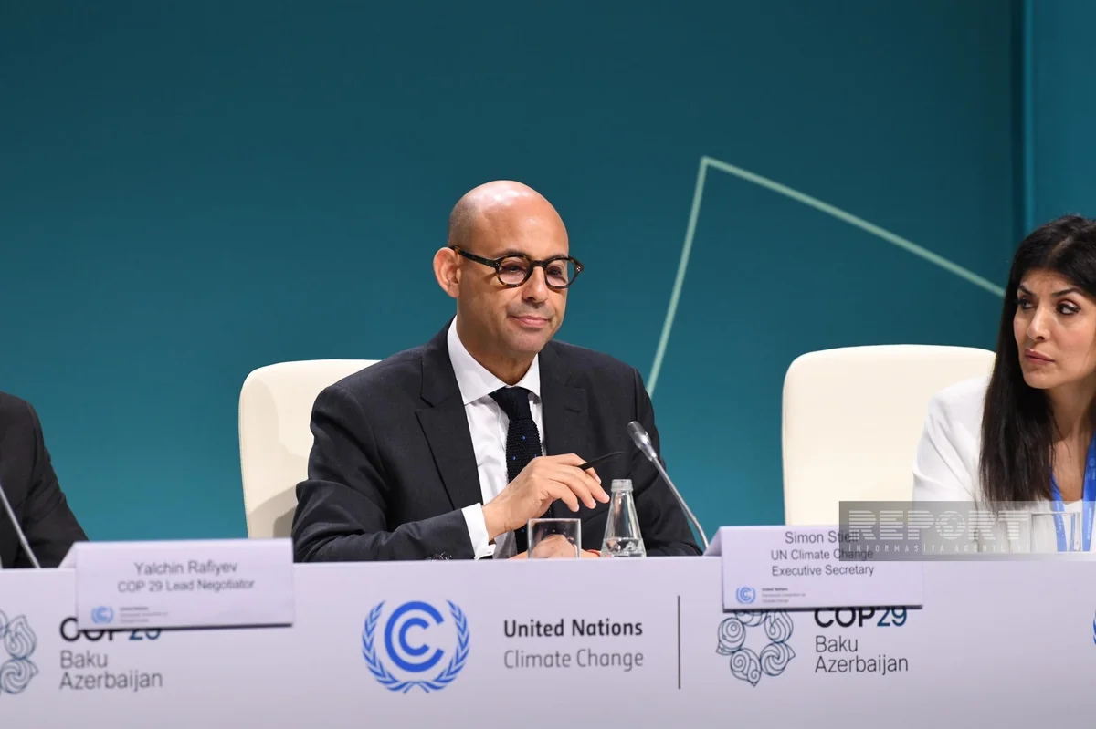 Saymon Stil: COP29 maliyyə üzrə qlobal məqsədlər razılaşdırılmadan bağlanmamalıdır