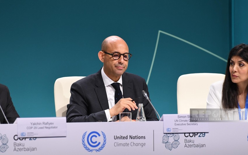 Saymon Stil: COP29 maliyyə üzrə qlobal məqsədlər razılaşdırılmadan bağlanmamalıdır