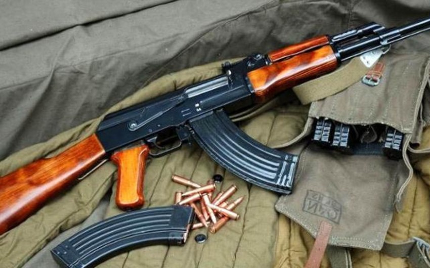 Sumqayıtda Kalaşnikov avtomatı və ov tüfəngi aşkarlanıb