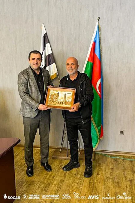 Alanyasporun prezidenti Qarabağ və Neftçinin qonağı olub