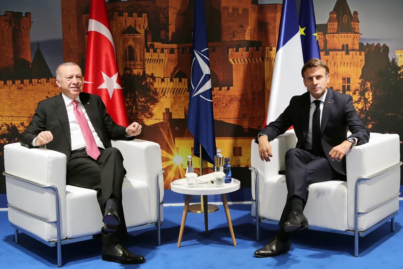 В Мадриде состоялась встреча между Эрдоганом и Макроном