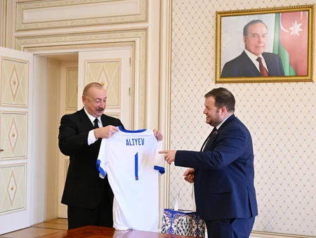 President Ilham Aliyev received UK Minister of State for Europe, North America, and Overseas Territories