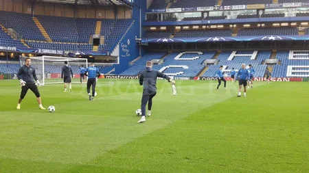 Qarabağ Çelsi ilə oyunöncəsi “Stamford Bric” stadionunda son məşqinə çıxıb