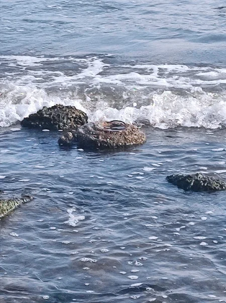 В Каспийском море обнаружена противотанковая мина