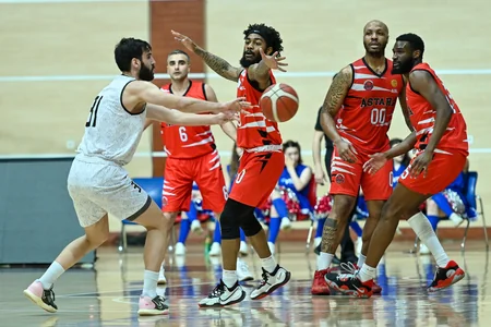 Azərbaycan Basketbol Liqası: Zirvə Astara ardıcıl üçüncü qələbəsini qazanıb