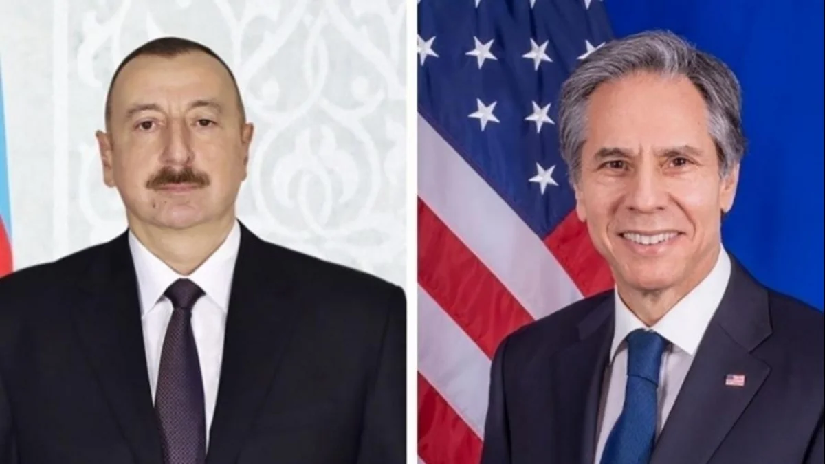 ABŞ Dövlət katibi Antoni Blinken Prezident İlham Əliyevə zəng edib