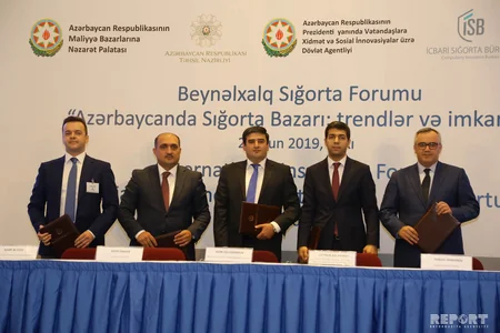 Bakıda sığorta sektorunun inkişafı ilə bağlı Anlaşma Memorandumu imzalanıb