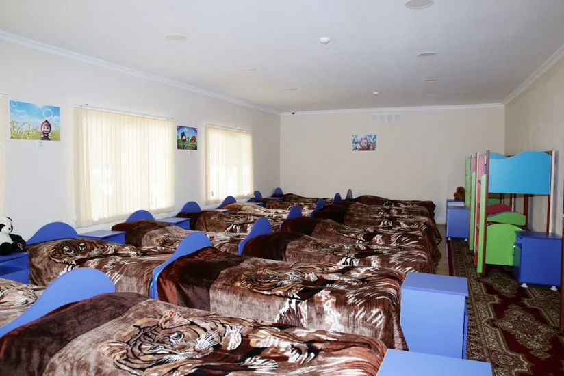 Mehriban Əliyeva Xətai rayonundakı 3 nömrəli uşaq evində əsaslı təmirdən sonra yaradılan şəraitlə tanış olub