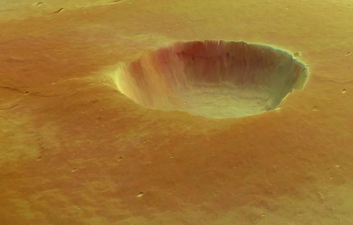 Marsda yeni vulkan püskürmələrinin izləri aşkarlandı