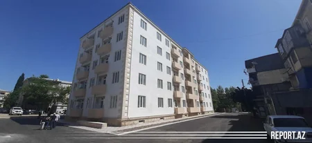 Gəncədə partlayışda dağılan yaşayış binasının yerində yenisi istifadəyə verilib