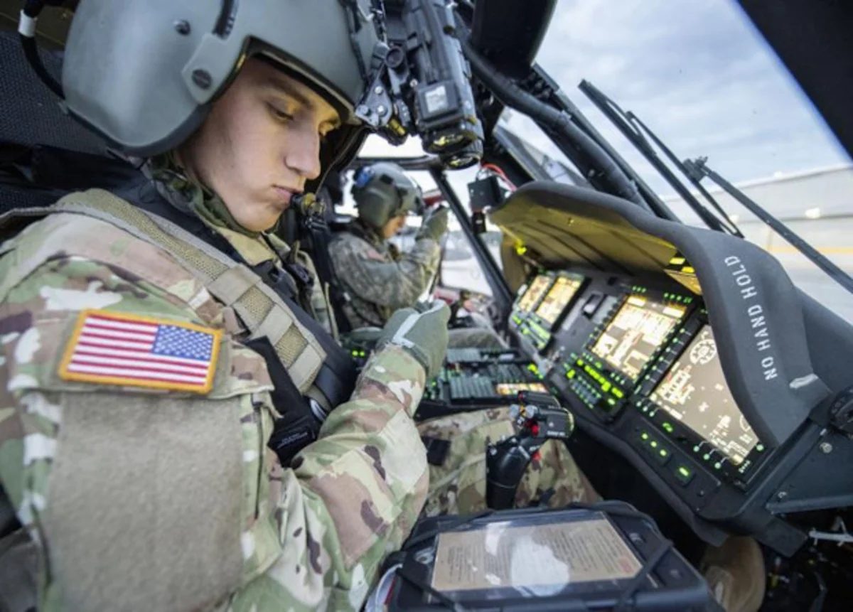 US military helicopter pilots participate in joint exercises in Switzerland