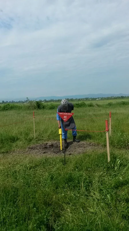 ANAMA son bir ayda 1 450-yə yaxın partlamamış hərbi sursat zərərsizləşdirib