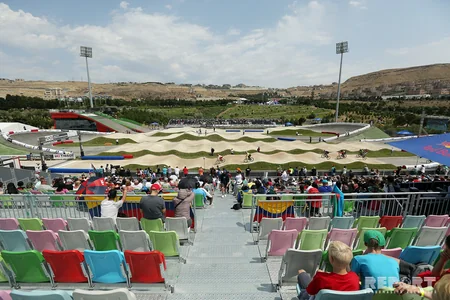 Bakıda start götürən BMX velosipedi üzrə dünya çempionatından maraqlı anlar - FOTOREPORTAJ