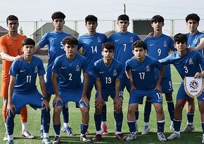 Azərbaycanın U-16 millisi Belarus yığması ilə ikinci yoxlama oyununu keçirib
