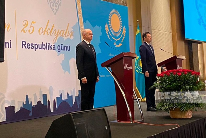 Səfir: “Azərbaycan və Qazaxıstan Orta Dəhlizin inkişafı sahəsində əməkdaşlığı fəal şəkildə inkişaf etdirir”