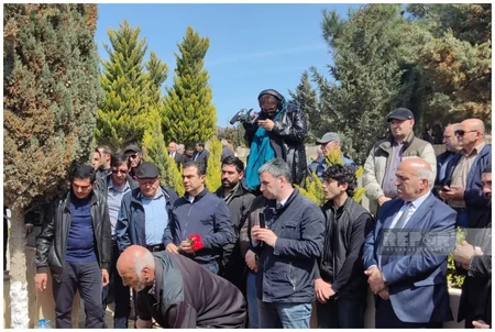 Ukraynada vəfat edən jurnalist İdrak Camalbəyli dəfn olunub