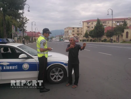 İki saata 30 sürücü cərimələnib