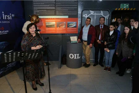 ASCO Xəzərin dibindən tapılmış eksponatları sərgiyə çıxarıb