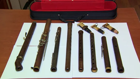 Polis gənc balaban ifaçısının itmiş alətlərini tapıb