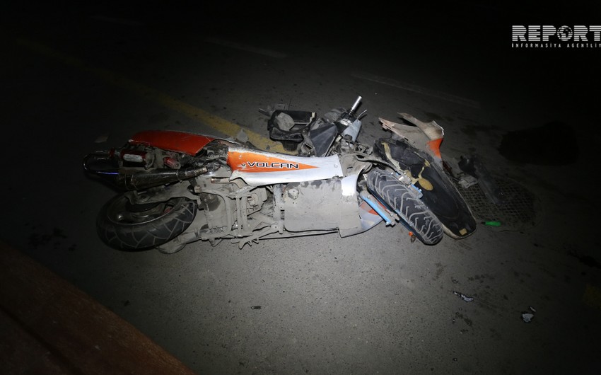Ötən il Bakıda motosiklet qaçıran şəxs saxlanılıb