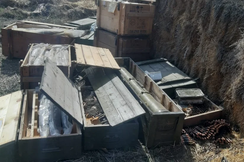 В Губадлы обнаружены боеприпасы
