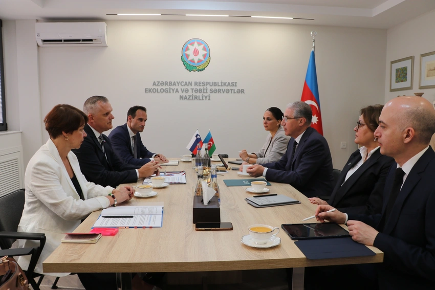 Sloveniyanın ətraf mühit, iqlim və energetika naziri ilə COP29-a hazırlıq müzakirə olunub