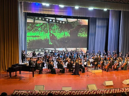 Honored artist represents Azerbaijan at prestigious international event in Turkmenistan