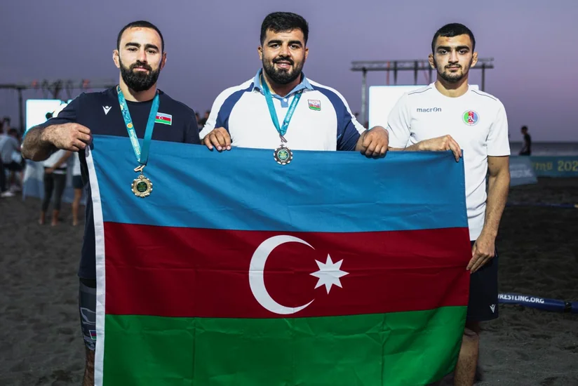Азербайджанский борец во второй раз подряд стал чемпионом мира