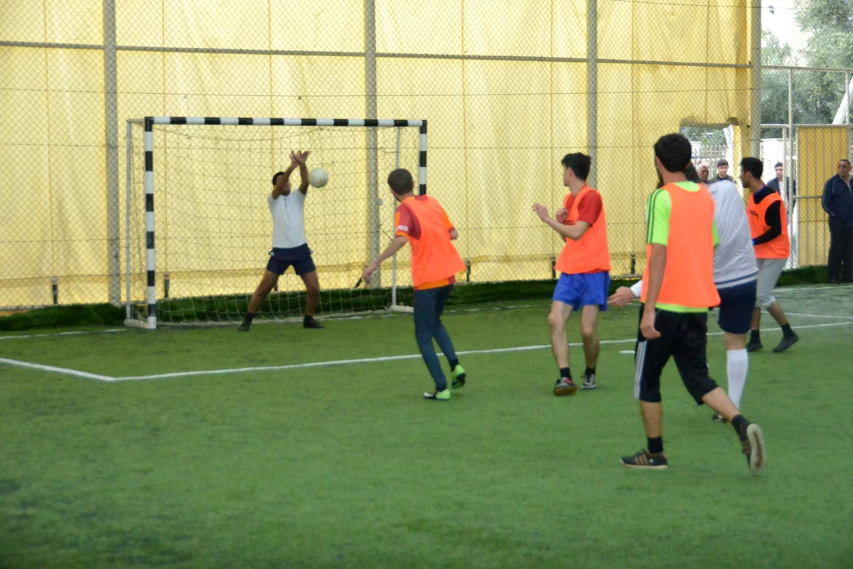 Gənc jurnalistlərin 1-ci Futbol Çempionatının açılış mərasimi keçirilib