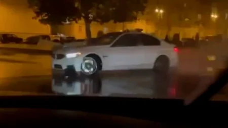 Sosial şəbəkədə görüntüləri yayılan avtoxuliqan həbs edilib