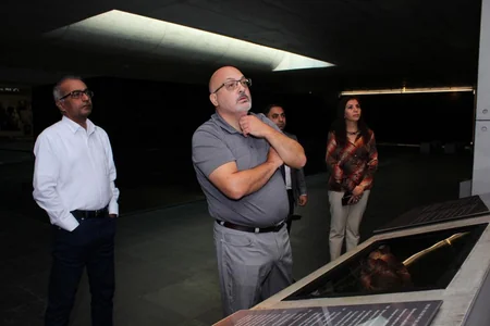 Canadian delegation visits Guba Genocide Memorial Complex
