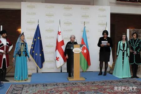 Tbilisi şəhər şurasında Novruz bayramına həsr olunmuş tədbir keçirilib - FOTO