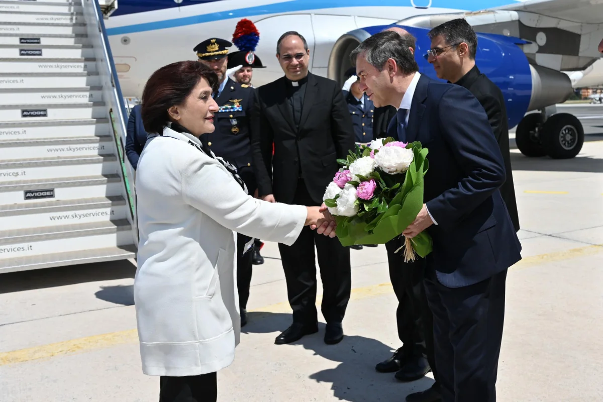 Sahibə Qafarova Vatikanda səfərdədir, XIV Leonun andiçmə mərasimində iştirak edəcək