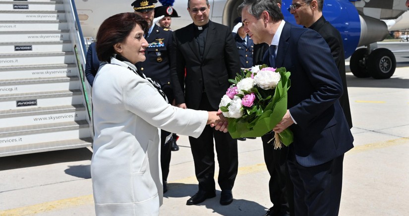 Sahibə Qafarova Vatikanda səfərdədir, XIV Leonun andiçmə mərasimində iştirak edəcək