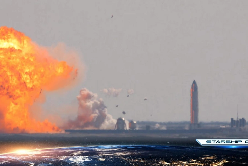 İlon Maskın “Starship”i sınaq uçuşları zamanı partlayıb