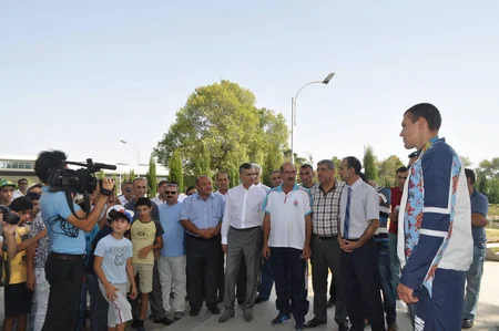 XXXI Yay Olimpiya Oyunlarının gümüş mükafatçısı Mingəçevirdə olub