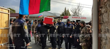 Şuşa fatehlərindən olan şəhid Qaxda dəfn edilib