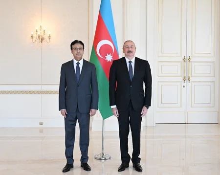 Azərbaycan lideri Pakistanın yeni səfirinin etimadnaməsini qəbul edib - YENİLƏNİB
