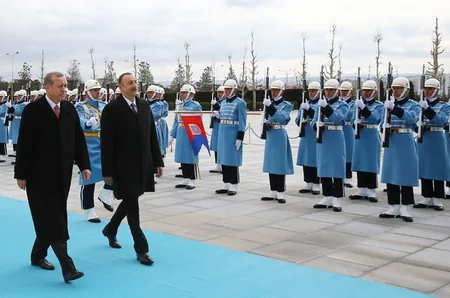 Azerbaijani and Turkish Presidents have one-on-one meeting