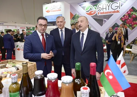 Prezident İlham Əliyev “InterFood Azerbaijan” və “Caspian Agro” sərgiləri ilə tanış olub - YENİLƏNİB