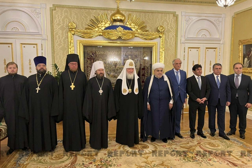 Azərbaycan və Rusiyanın dini liderləri arasında görüş keçirilib