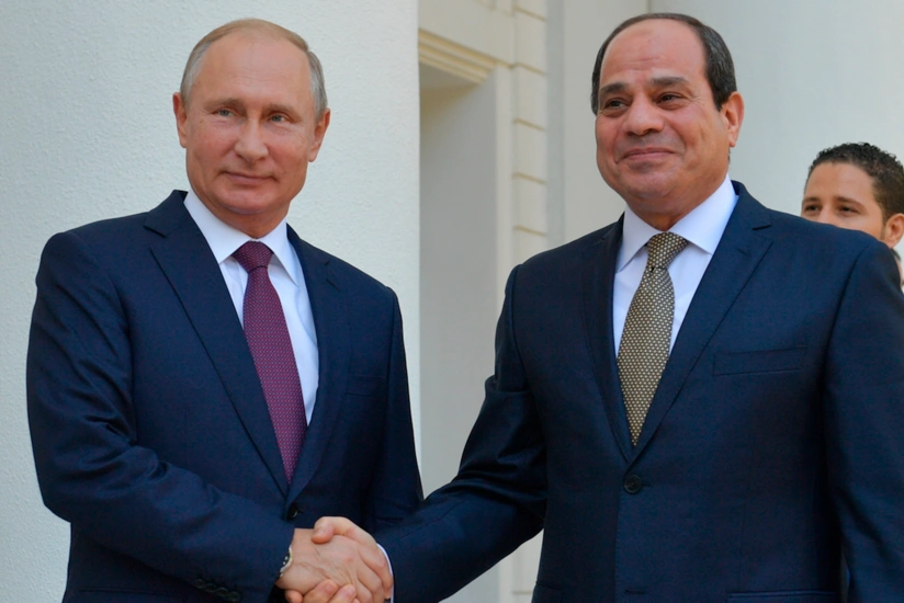Президенты Египта и РФ провели телефонный разговор