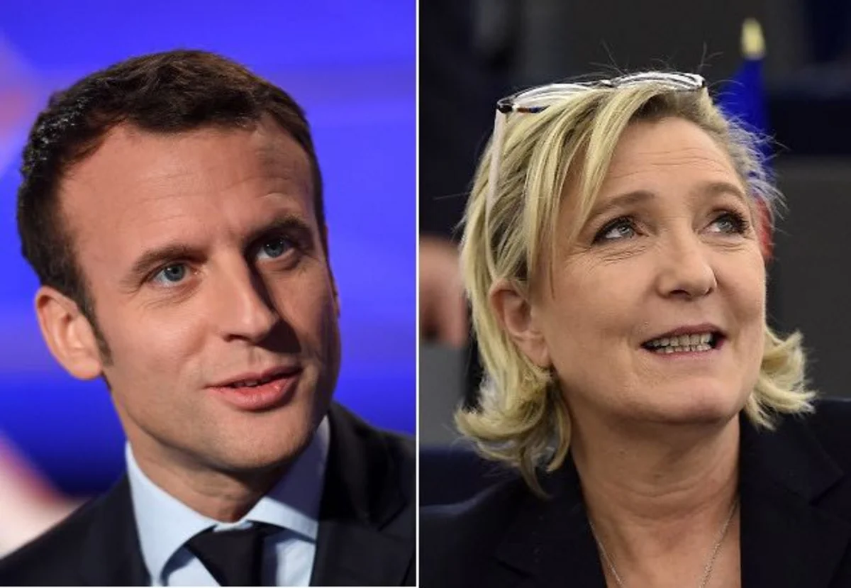 Fransada prezident seçkilərinin I turunun qalibləri Emmanuel Makron və Mari Le Pen olub