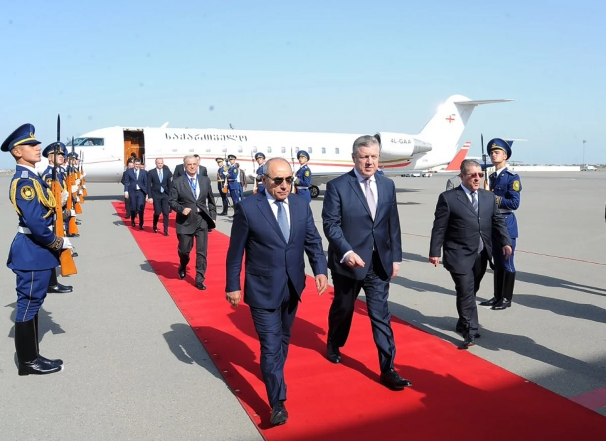 Gürcüstanın Baş naziri Azərbaycana səfərə gəlib